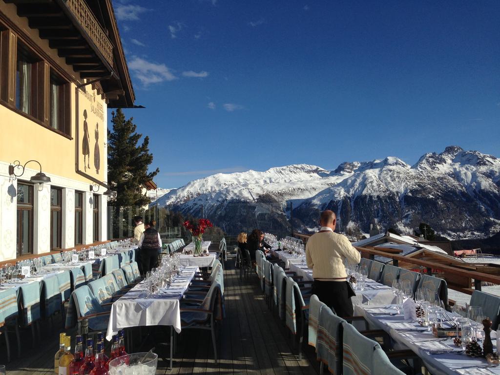 Hotel Salastrains St. Moritz Exterior foto