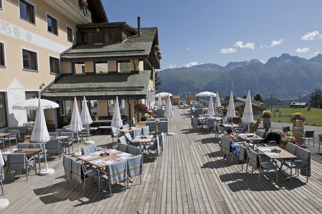 Hotel Salastrains St. Moritz Exterior foto