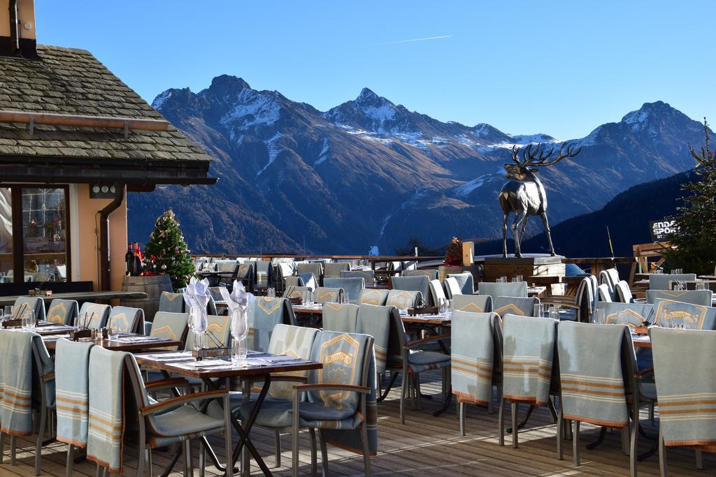 Hotel Salastrains St. Moritz Exterior foto