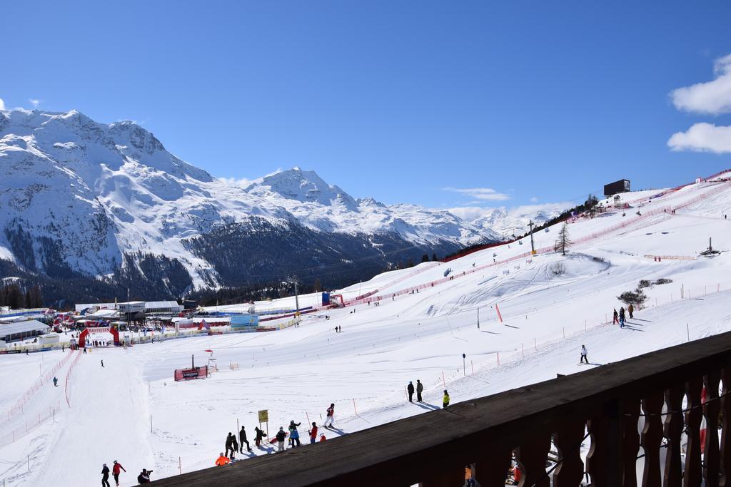 Hotel Salastrains St. Moritz Exterior foto