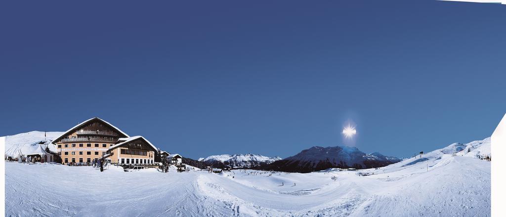 Hotel Salastrains St. Moritz Exterior foto